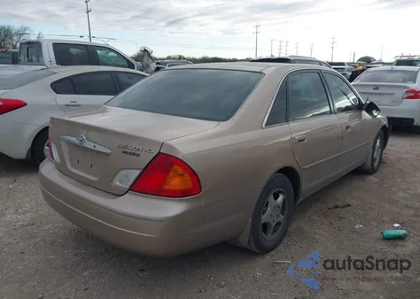 2001 Toyota Avalon Xl from USA, damaged, VIN 4T1BF28BX1U114652